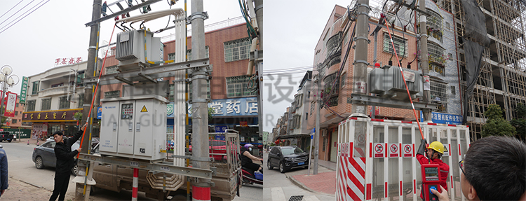 衛電俠?國佰電力為貴州電網客戶進行氧化鋅避雷器現場試驗技術服務